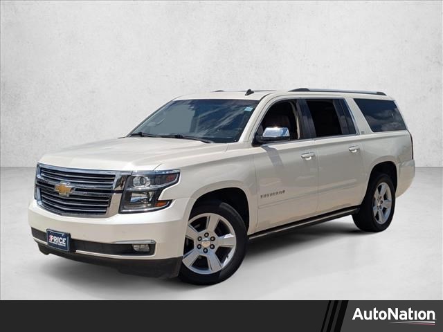 White Diamond Tricoat 2015 Chevrolet Suburban 1500 LTZ RWD SUV / Crossover 4X2 6-Speed Automatic