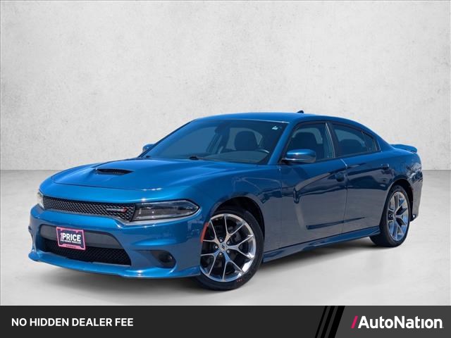 Blue (Frostbite) 2022 Dodge Charger Sedan Rear-Wheel Drive 8-Speed Automatic