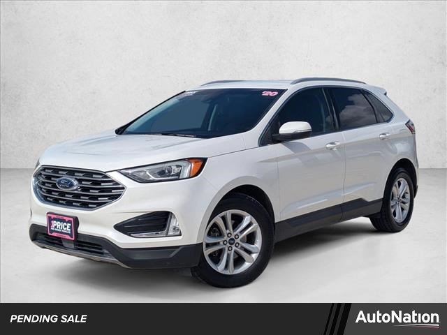 Star White Metallic Tri-Coat 2020 Ford Edge SEL FWD SUV / Crossover Front-Wheel Drive 8-Speed Automatic