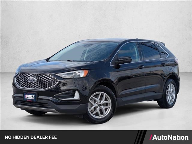 Agate Black Metallic 2024 Ford Edge SUV / Crossover All-Wheel Drive 8-Speed Automatic