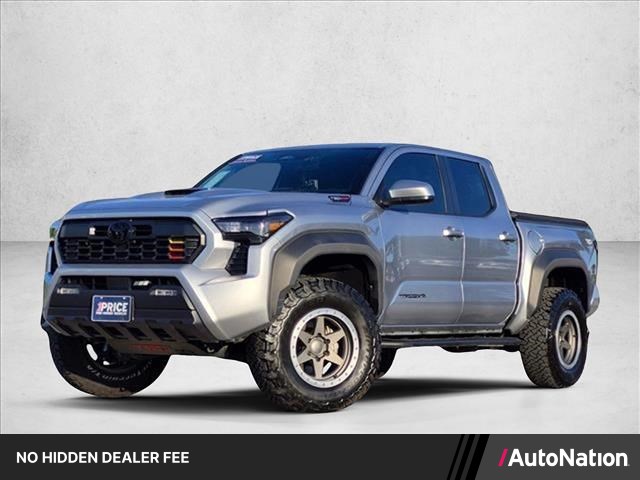 Celestial Silver Metallic 2024 Toyota Tacoma Pickup Truck Four-Wheel Drive Automatic