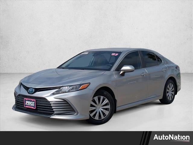 Celestial Silver Metallic 2023 Toyota Camry Hybrid LE FWD Sedan Front-Wheel Drive Automatic