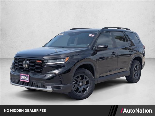 Crystal Black Pearl 2025 Honda Pilot SUV / Crossover All-Wheel Drive Automatic