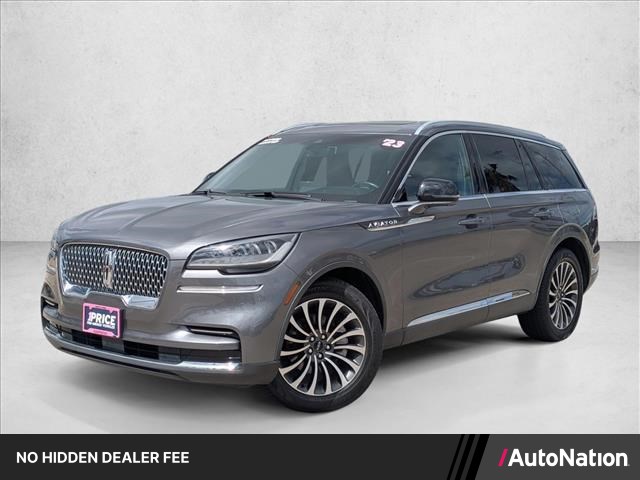 Asher Gray Metallic Clearcoat 2023 Lincoln Aviator SUV / Crossover Rear-Wheel Drive Automatic