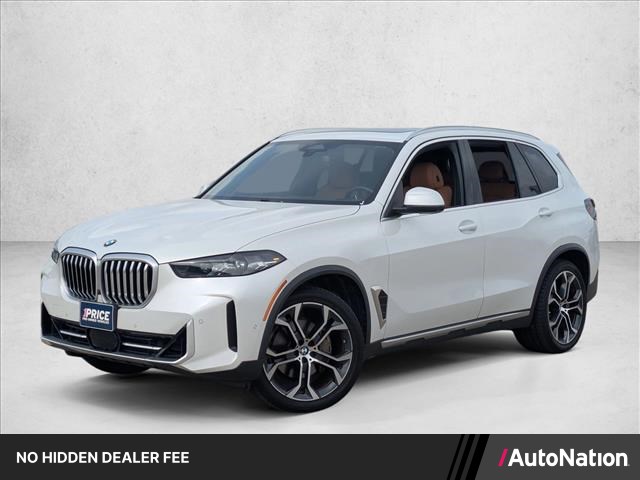 Mineral White Metallic 2024 BMW X5 SUV / Crossover Rear-Wheel Drive Automatic