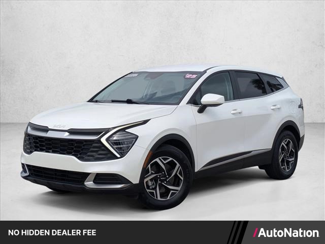 Snow White Pearl 2025 Kia Sportage LX FWD SUV / Crossover Front-Wheel Drive Automatic