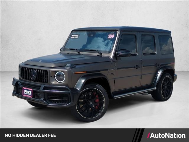 Gray (Manufaktur Monza Grey Magno) 2024 Mercedes-Benz G-Class SUV / Crossover All-Wheel Drive Automatic