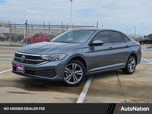 Platinum Gray Metallic 2022 Volkswagen Jetta Sedan Front-Wheel Drive 8-Speed Automatic