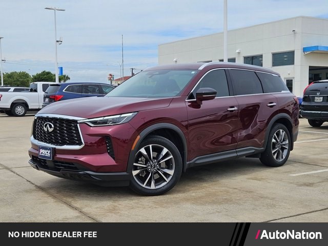 Deep Bordeaux 2024 INFINITI QX60 Luxe FWD SUV / Crossover Front-Wheel Drive Automatic