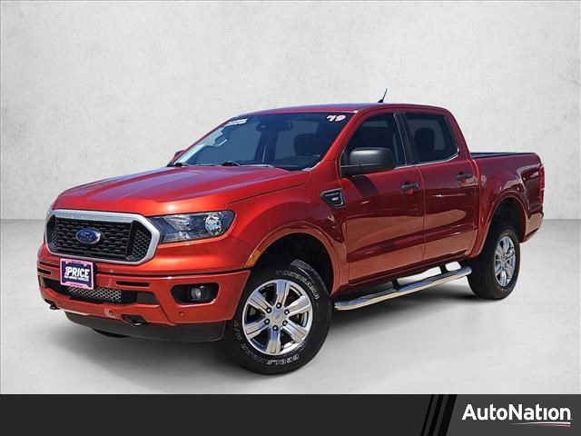 Hot Pepper Red Metallic Tinted Clearcoat 2019 Ford Ranger XLT SuperCrew RWD Pickup Truck 4X2 Automatic
