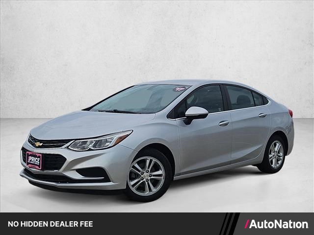 Silver Ice Metallic 2017 Chevrolet Cruze Sedan Front-Wheel Drive 6-Speed Automatic