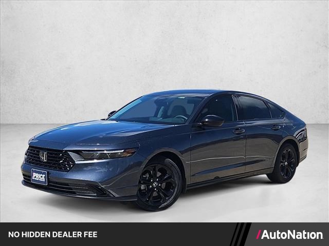 Meteorite Gray Metallic 2025 Honda Accord Sedan Front-Wheel Drive Continuously Variable Transmission