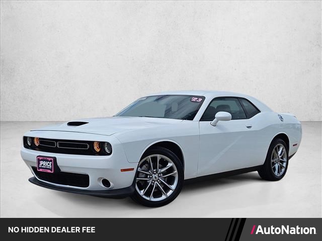 White Knuckle Clearcoat 2023 Dodge Challenger GT AWD Coupe All-Wheel Drive 8-Speed Automatic