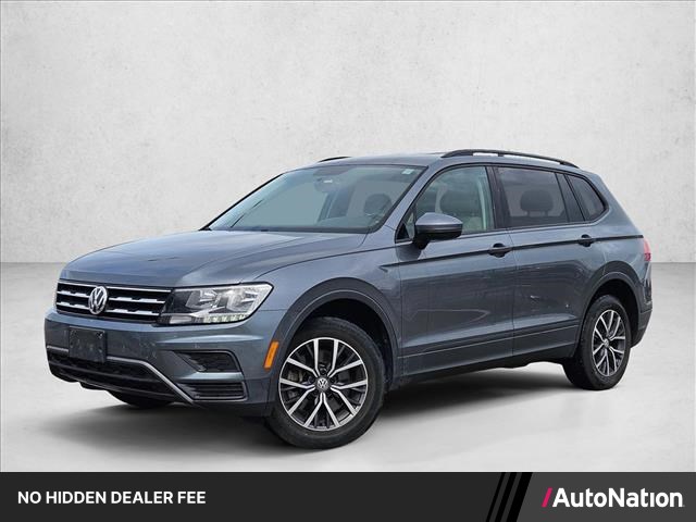 Platinum Gray Metallic 2021 Volkswagen Tiguan S FWD SUV / Crossover Front-Wheel Drive 8-Speed Automatic