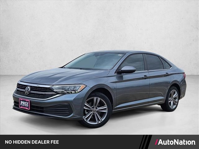 Platinum Gray Metallic 2022 Volkswagen Jetta Sedan Front-Wheel Drive 8-Speed Automatic