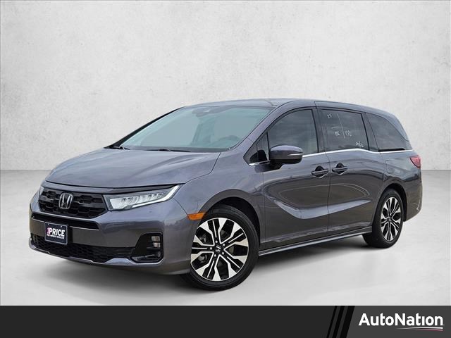 Gray (Modern Steel Metallic) 2025 Honda Odyssey Elite FWD Minivan Front-Wheel Drive Automatic