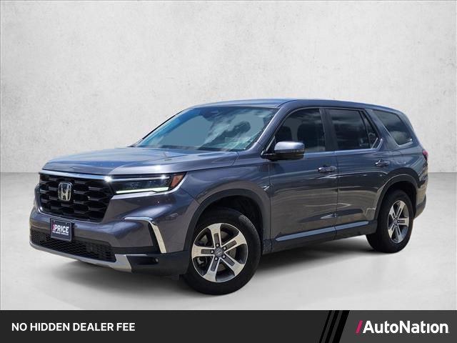 Gray (Modern Steel Metallic) 2025 Honda Pilot SUV / Crossover Front-Wheel Drive Automatic