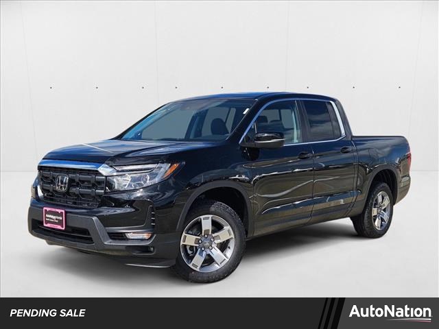 Crystal Black Pearl 2025 Honda Ridgeline RTL AWD Pickup Truck All-Wheel Drive Automatic