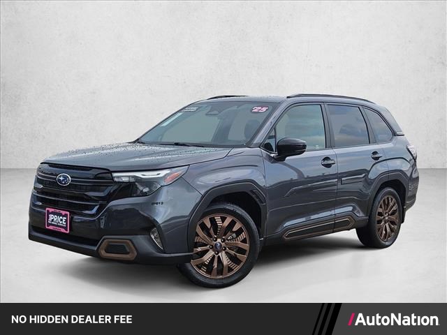 Magnetite Gray Metallic 2025 Subaru Forester Sport Crossover AWD SUV / Crossover All-Wheel Drive Automatic