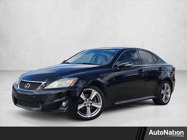 Black (Obsidian) 2012 Lexus IS 250 Sedan RWD Sedan Rear-Wheel Drive Automatic