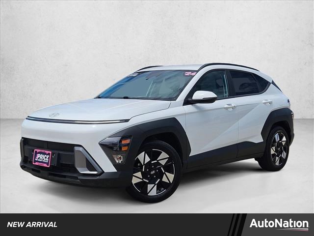 Atlas White 2024 Hyundai Kona SEL FWD SUV / Crossover Front-Wheel Drive Automatic