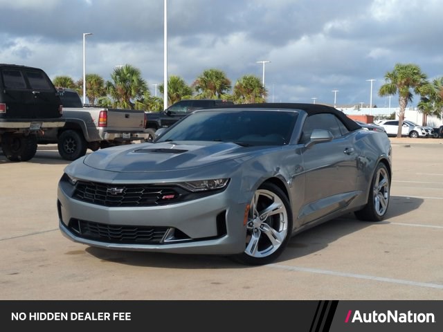 Sharkskin Metallic 2023 Chevrolet Camaro Convertible Rear-Wheel Drive Automatic