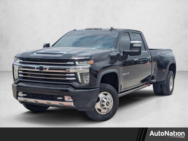Mosaic Black Metallic 2023 Chevrolet Silverado 3500HD High Country Crew Cab 4WD Pickup Truck Four-Wheel Drive Automatic