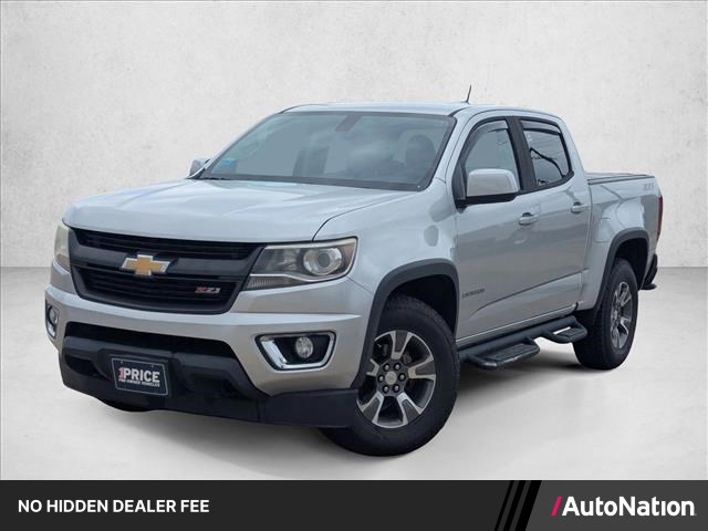 Silver Ice Metallic 2019 Chevrolet Colorado Pickup Truck Four-Wheel Drive 8-Speed Automatic
