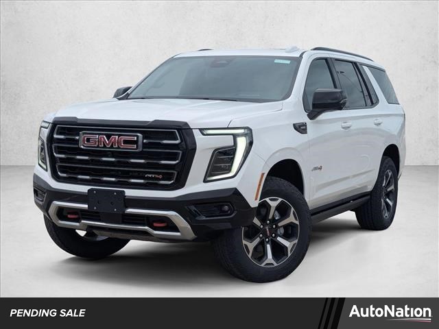 Summit White 2026 GMC Yukon AT4 4WD SUV / Crossover Four-Wheel Drive Automatic