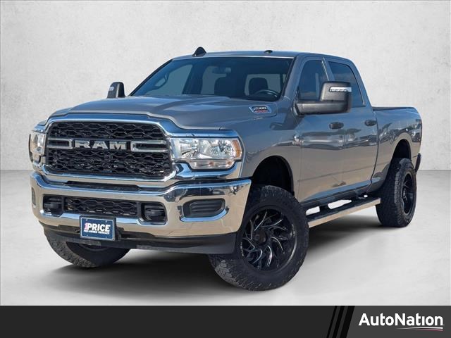 Billet Silver Metallic Clearcoat 2024 RAM 2500 Tradesman Crew Cab 4WD Pickup Truck Four-Wheel Drive 6-Speed Automatic