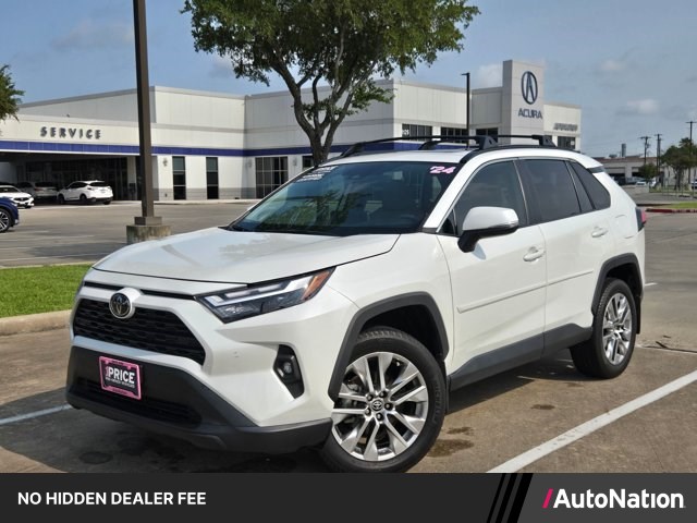 White (Wind Chill Pearl) 2024 Toyota RAV4 SUV / Crossover Front-Wheel Drive Automatic