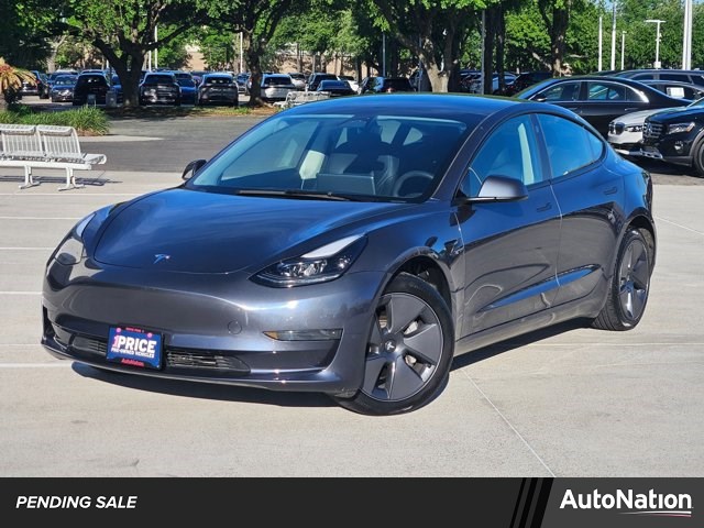 Midnight Silver Me 2023 Tesla Model 3 RWD Sedan Rear-Wheel Drive Automatic