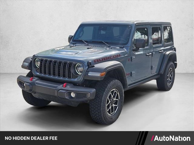Anvil Clear Coat 2024 Jeep Wrangler SUV / Crossover Four-Wheel Drive 8-Speed Automatic