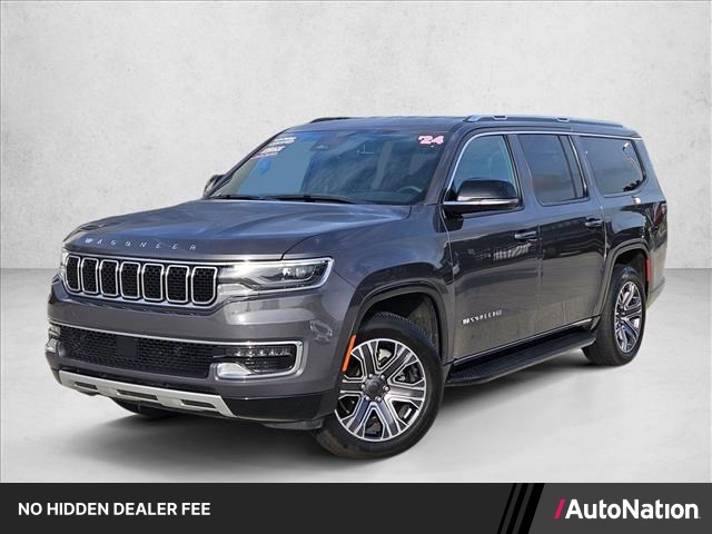Baltic Gray Metallic Clearcoat 2024 Jeep Wagoneer L SUV / Crossover 4X2 8-Speed Automatic