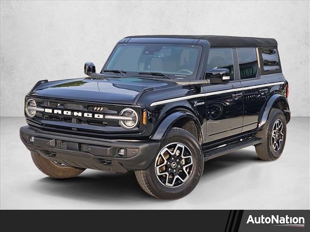 Shadow Black 2023 Ford Bronco Outer Banks 4-Door 4WD SUV / Crossover Four-Wheel Drive Automatic