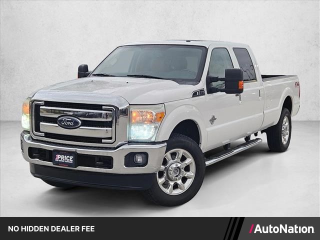 White Platinum Metallic Tri-Coat 2016 Ford F-350 Super Duty Pickup Truck Four-Wheel Drive 6-Speed Automatic