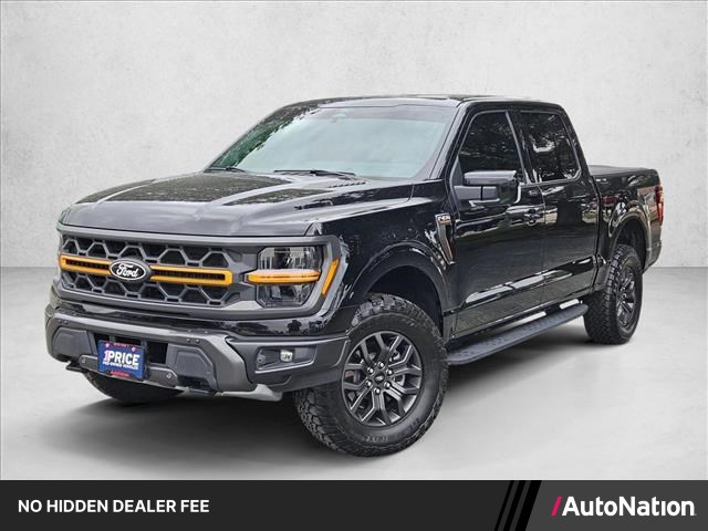 Agate Black Metallic 2025 Ford F-150 Tremor SuperCrew 4WD Pickup Truck Four-Wheel Drive Automatic