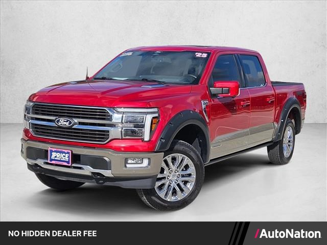Rapid Red Metallic Tinted Clearcoat 2025 Ford F-150 Pickup Truck Four-Wheel Drive Automatic