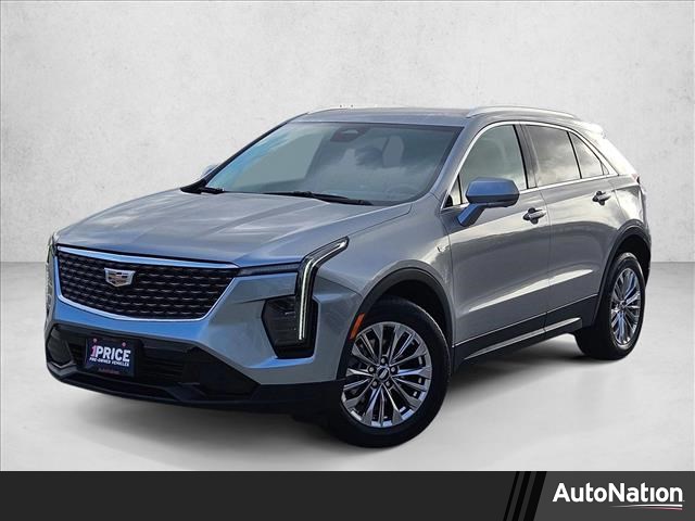 Argent Silver Metallic 2025 Cadillac XT4 Premium Luxury FWD SUV / Crossover Front-Wheel Drive 9-Speed Automatic
