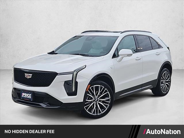 Crystal White Tricoat 2024 Cadillac XT4 SUV / Crossover Front-Wheel Drive 9-Speed Automatic