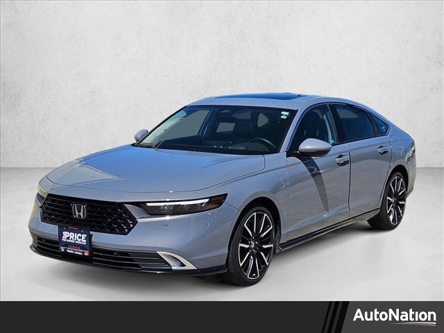Canyon River Blue 2023 Honda Accord Hybrid Touring FWD Sedan Front-Wheel Drive Automatic