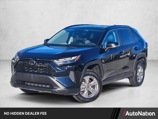 Midnight Black Metallic 2025 Toyota RAV4 XLE FWD SUV / Crossover Front-Wheel Drive Automatic