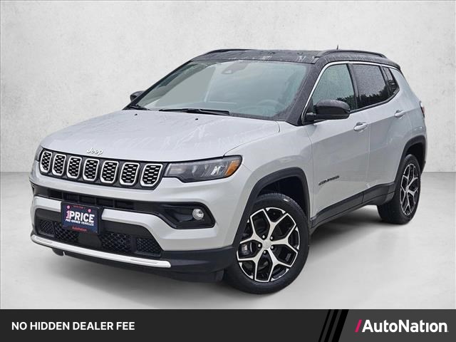 Silver Zynith Metallic Clearcoat 2024 Jeep Compass SUV / Crossover Four-Wheel Drive 8-Speed Automatic