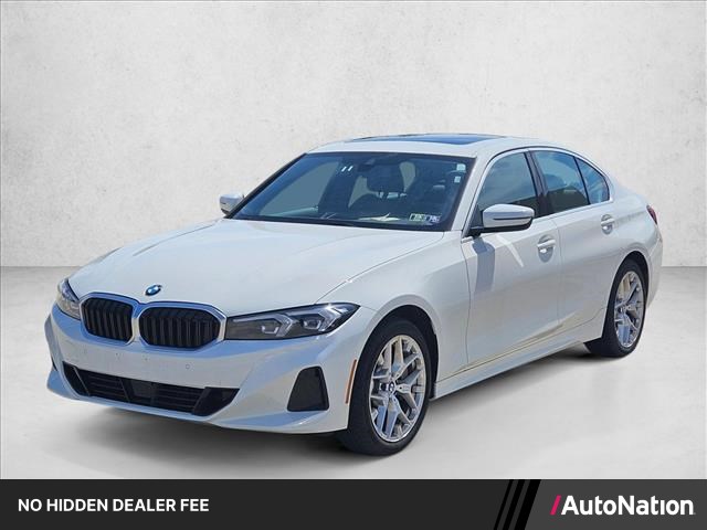 White 2025 BMW 3 Series 330i xDrive Sedan All-Wheel Drive Automatic
