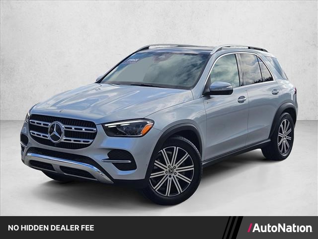 Cirrus Silver Metallic 2026 Mercedes-Benz GLE SUV / Crossover Rear-Wheel Drive Automatic