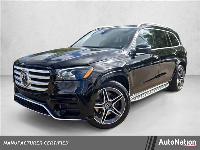 Black 2024 Mercedes-Benz GLS 450 4MATIC SUV / Crossover All-Wheel Drive Automatic