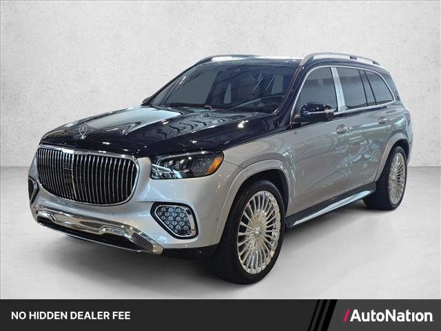 Cirrus Silver Metallic 2024 Mercedes-Benz GLS SUV / Crossover All-Wheel Drive Automatic