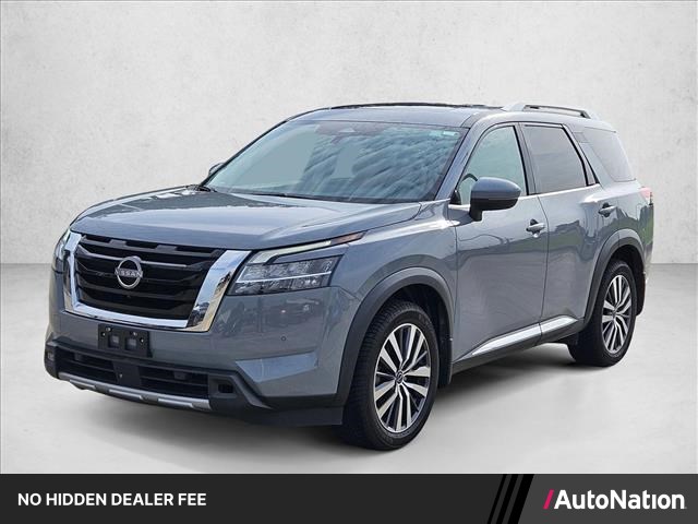 Boulder Gray Pearl 2022 Nissan Pathfinder SUV / Crossover Front-Wheel Drive Automatic