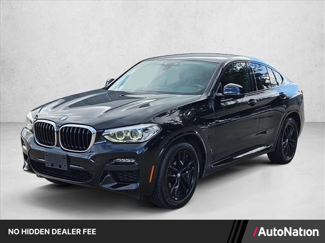 Black Sapphire Metallic 2020 BMW X4 xDrive30i AWD SUV / Crossover All-Wheel Drive Automatic