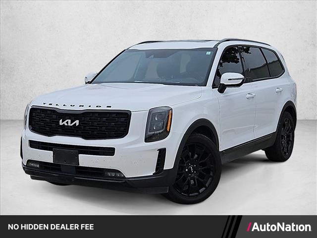 Glacial White Pearl 2022 Kia Telluride SUV / Crossover All-Wheel Drive Automatic